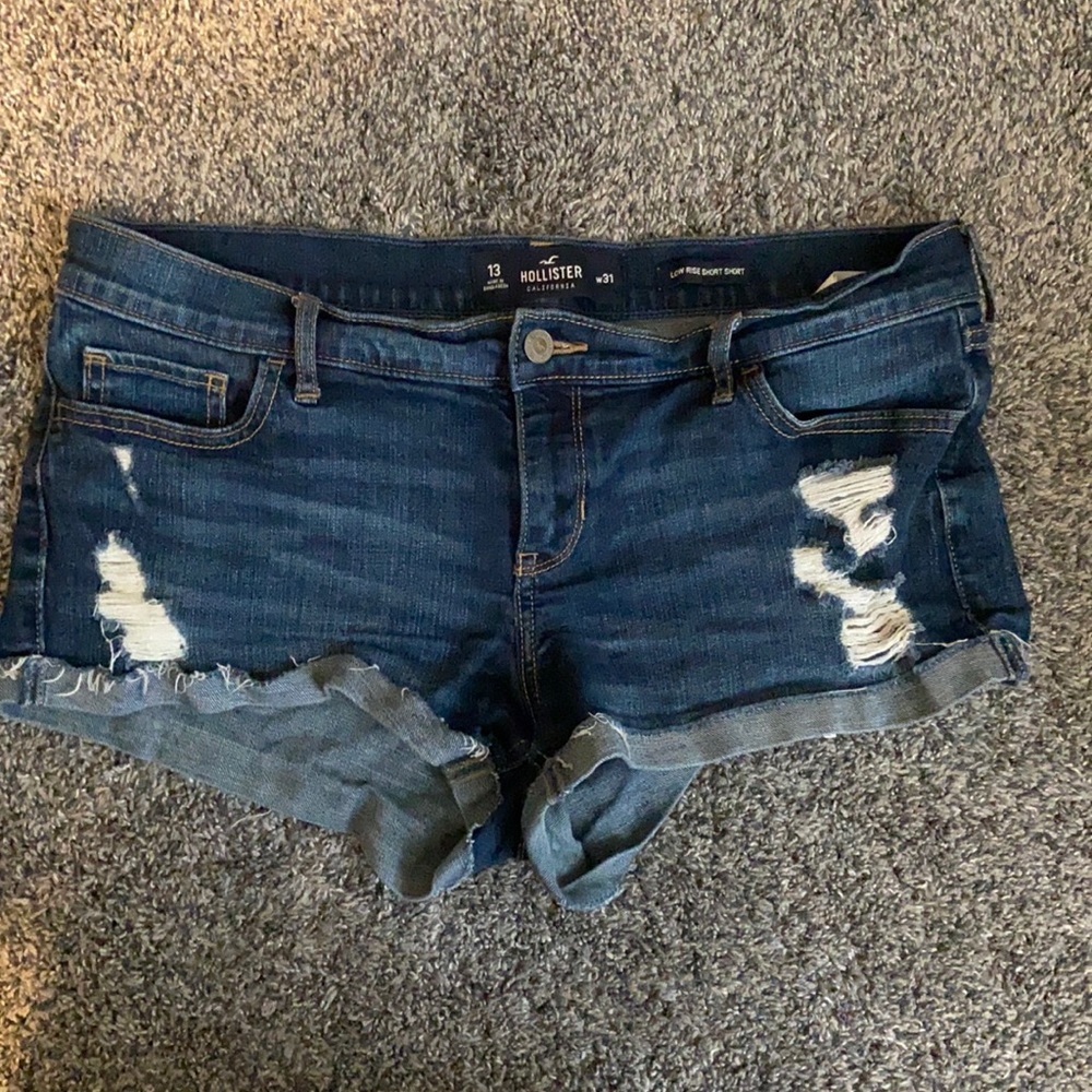 Hollister Low rise Jean Shorts